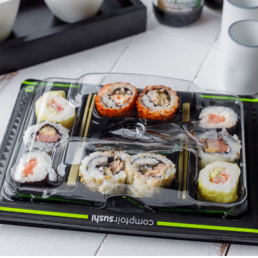ANL Packaging Visiopaq pour sushi