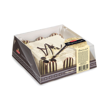 ANL Plastics Piramyd packaging for cake