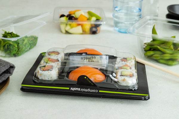 ANL Packaging MAP sealtray for sushi